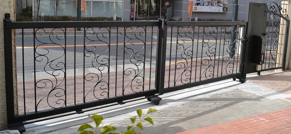 スライド門扉｜ロートアイアン製品｜御田製作所