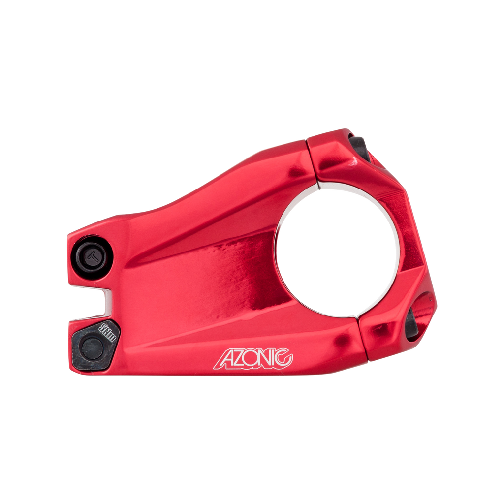Azonic Barretta II Stem 31.8/40mm Red – ONEAL USA