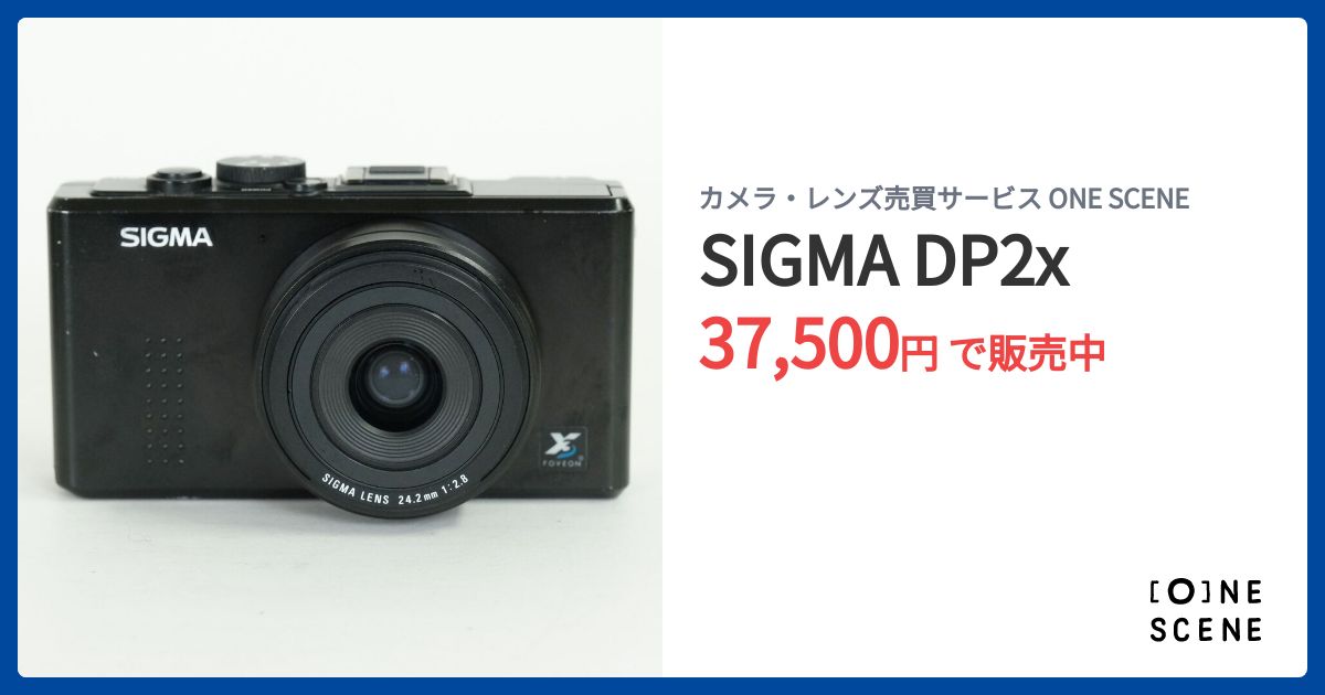 SIGMA DP2xの出品 | ONE SCENE（ワンシーン）