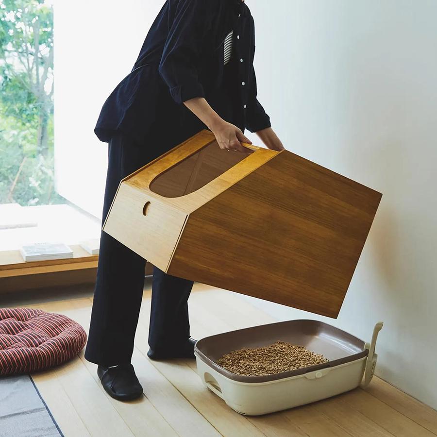 Orne de Feuilles｜オルネコ 桐のトイレカバー ナチュラル｜【公式