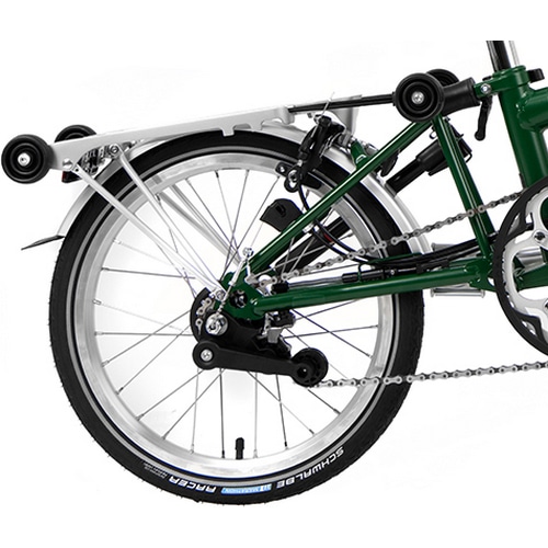 BROMPTON ( ブロンプトン ) 後ろキャリア RACK SET 4ROLLERS MUDGUARD
