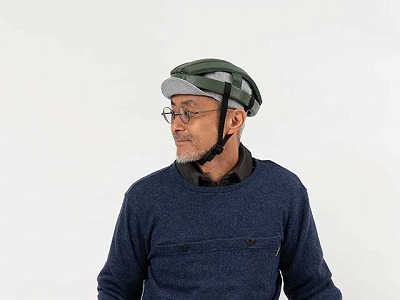 rin project ( リンプロジェクト ) キャップ カスクレザー グレー M