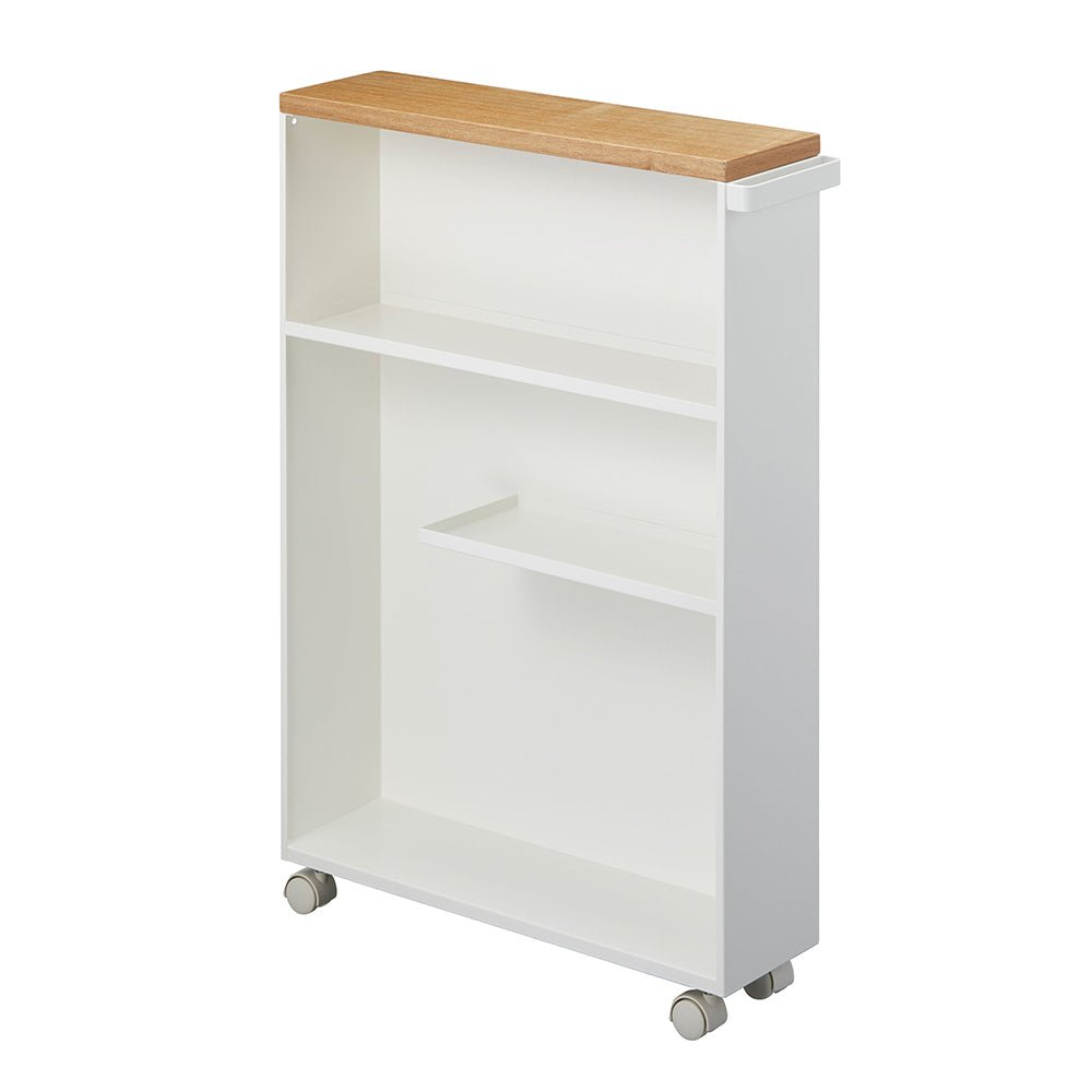 ハンドル付きスリムトイレラック タワー｜山崎実業 – イルムス