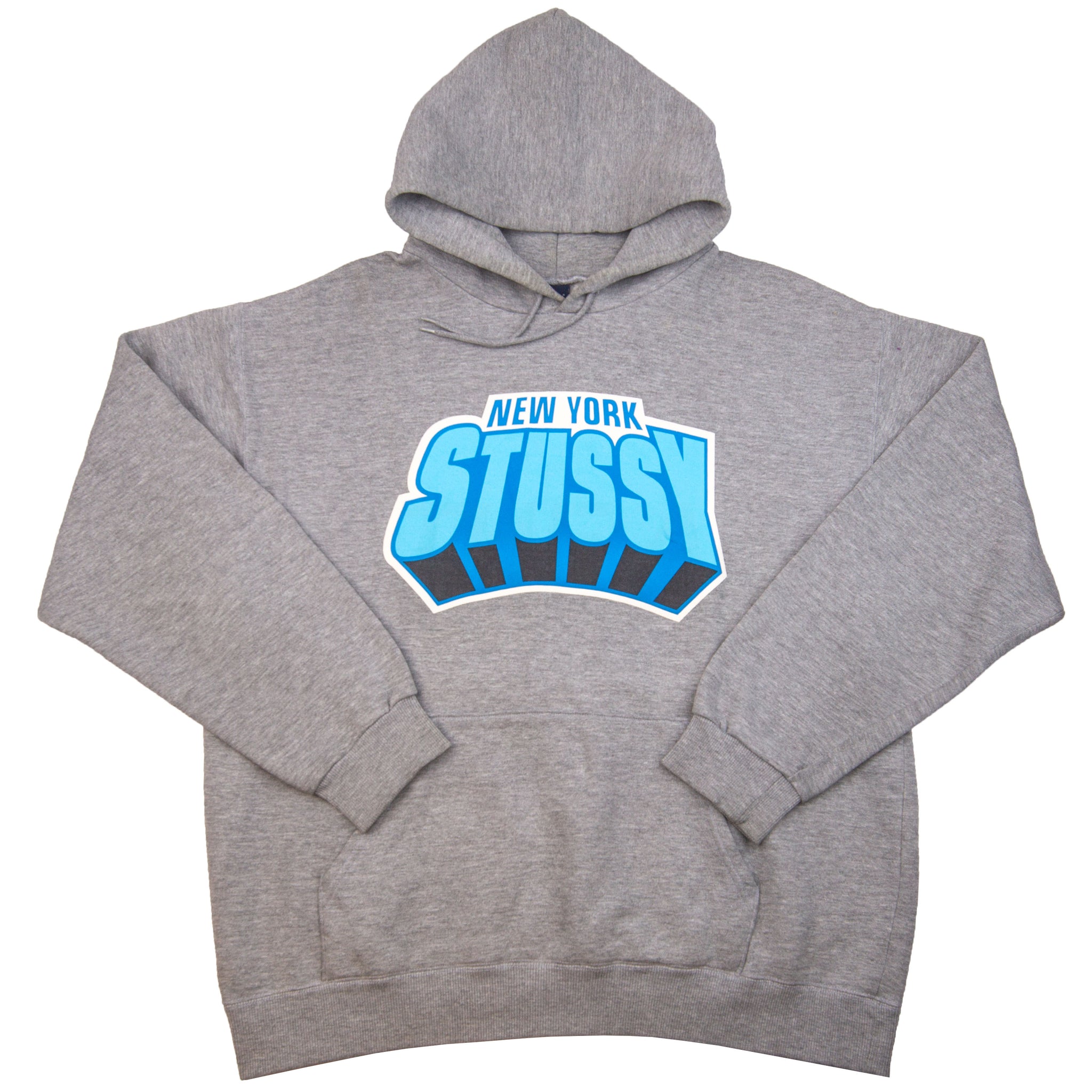 Stussy Grey New York Knicks Hoodie (1990's) PRE-OWNED – On The Arm