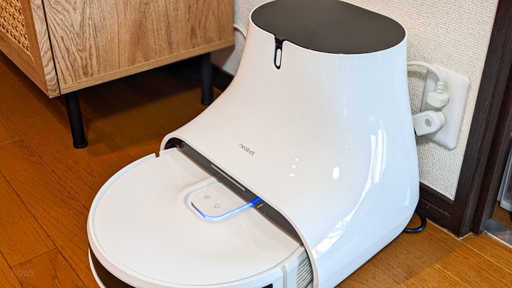 Neabot「NoMo Q11」レビュー。水拭き兼用自動ゴミ捨てまでするロボット