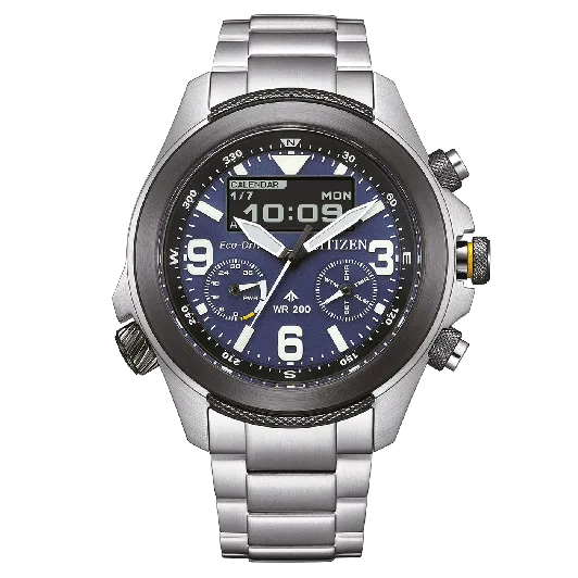 Citizen® Multi Dial 'Tsuki-yomi' Men's Watch BY1018-80E - Ormoda.eu