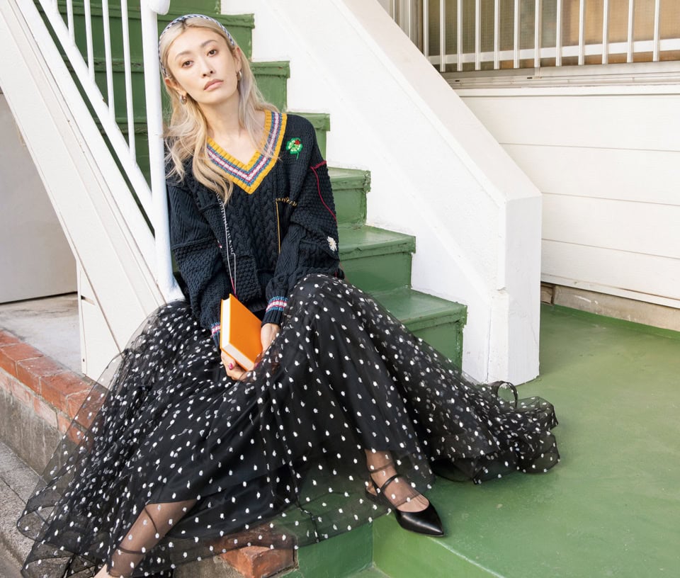 山田優が着こなすKEITAMARUYAMA【2025年春夏コレクションルック5選