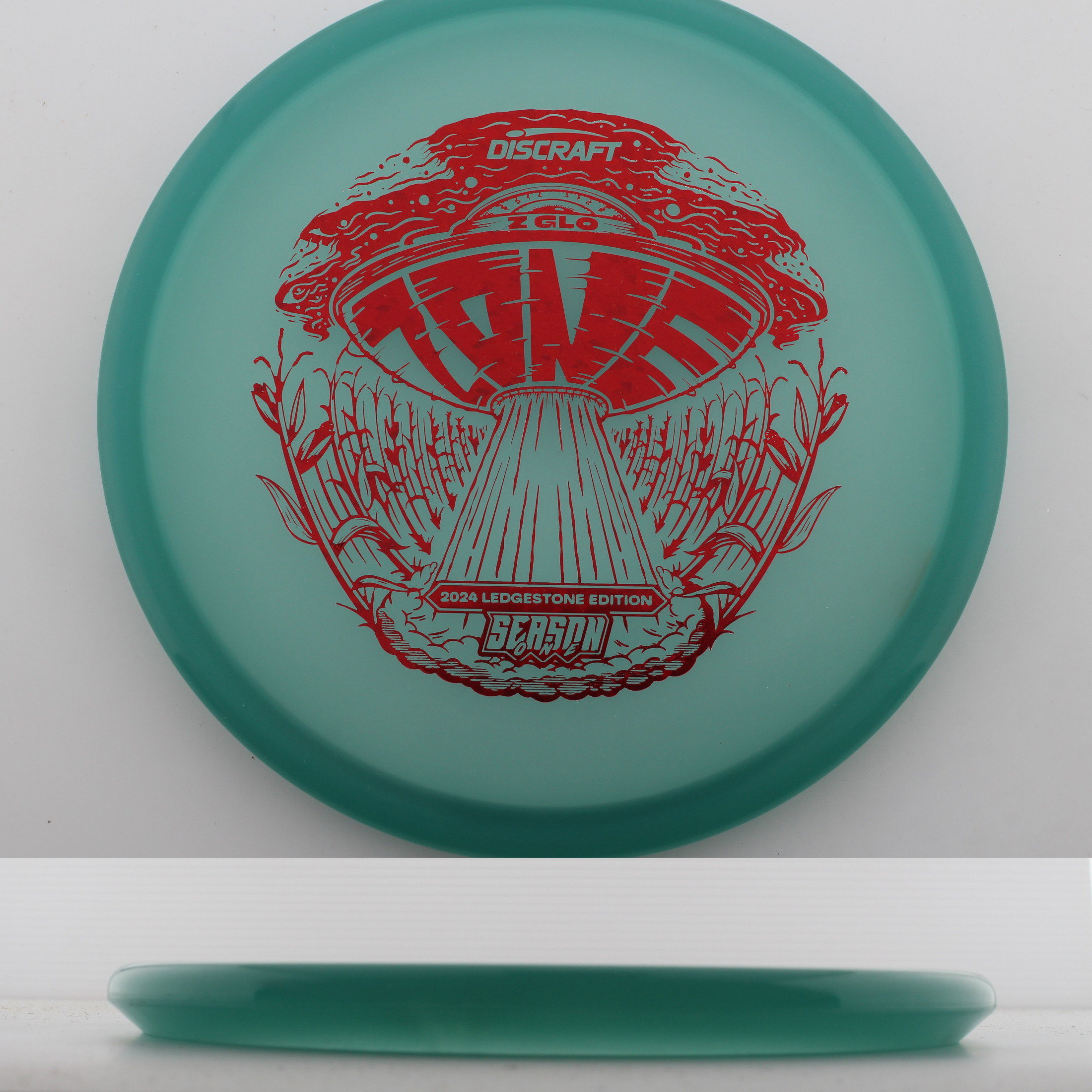 Z Glo Zone - 2024 Ledgestone Season 1 - Overstable Approach Disc