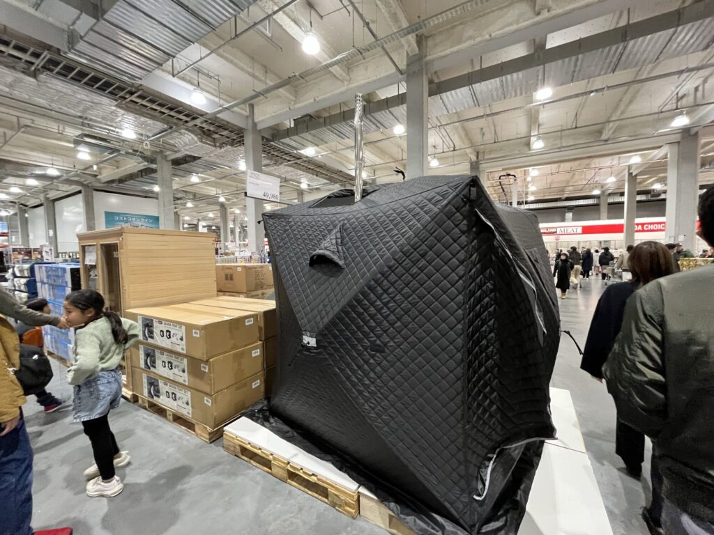 テントサウナ】コストコにテントサウナが登場