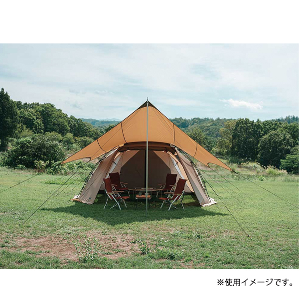 自然大好き！ニッチ・リッチ・キャッチ タープ スノーピーク コネクト