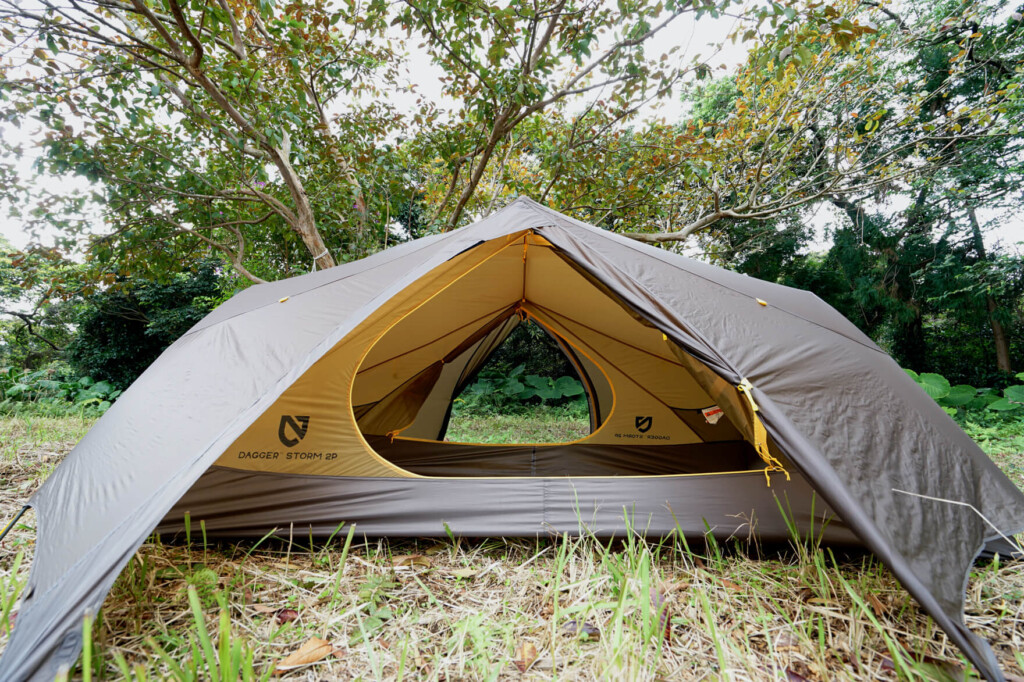 Review：NEMO ダガーストーム2P ドーム型なのに室内が広い！抜群の居住