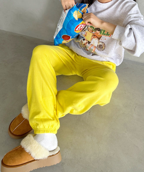 S ~XXLサイズ対応】カラー ワイド ルーズ ビッグ オーバーサイズ