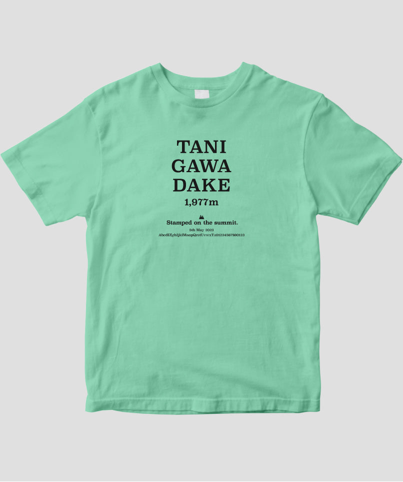 谷川岳 ヤマスタオリジナルTシャツ（Bタイプ） / 山と溪谷社 – pTa . shop