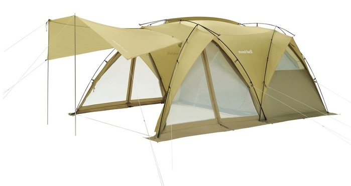 ついにツールームテントを初投入。モンベルがキャンプギアで本気になっ