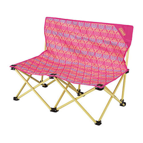 Coleman ファンチェアダブル(フォリッジ/ピンク)の商品紹介 | hinata