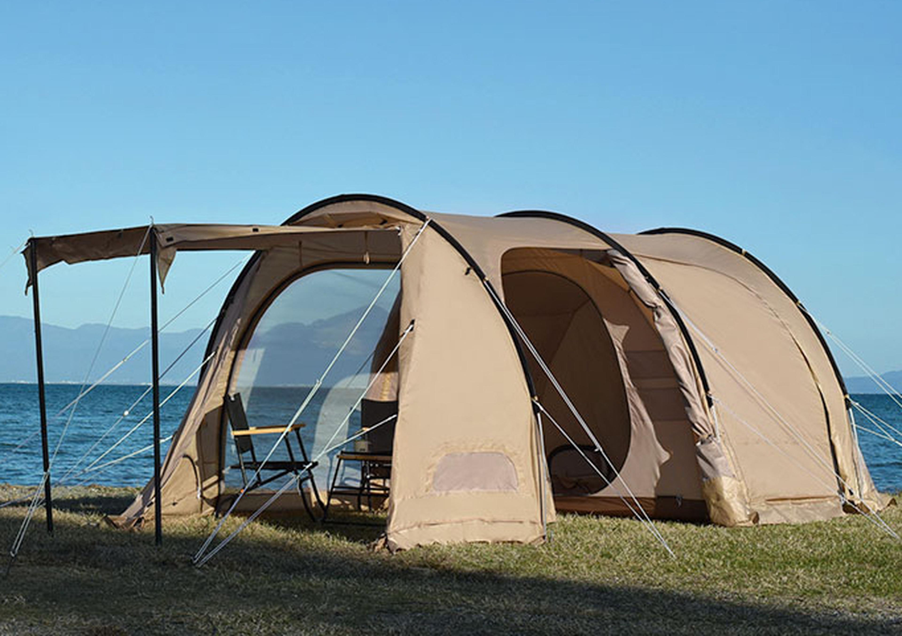 3.3万円で完パケ！DOD「カマボコテント」にエントリーモデルが新登場