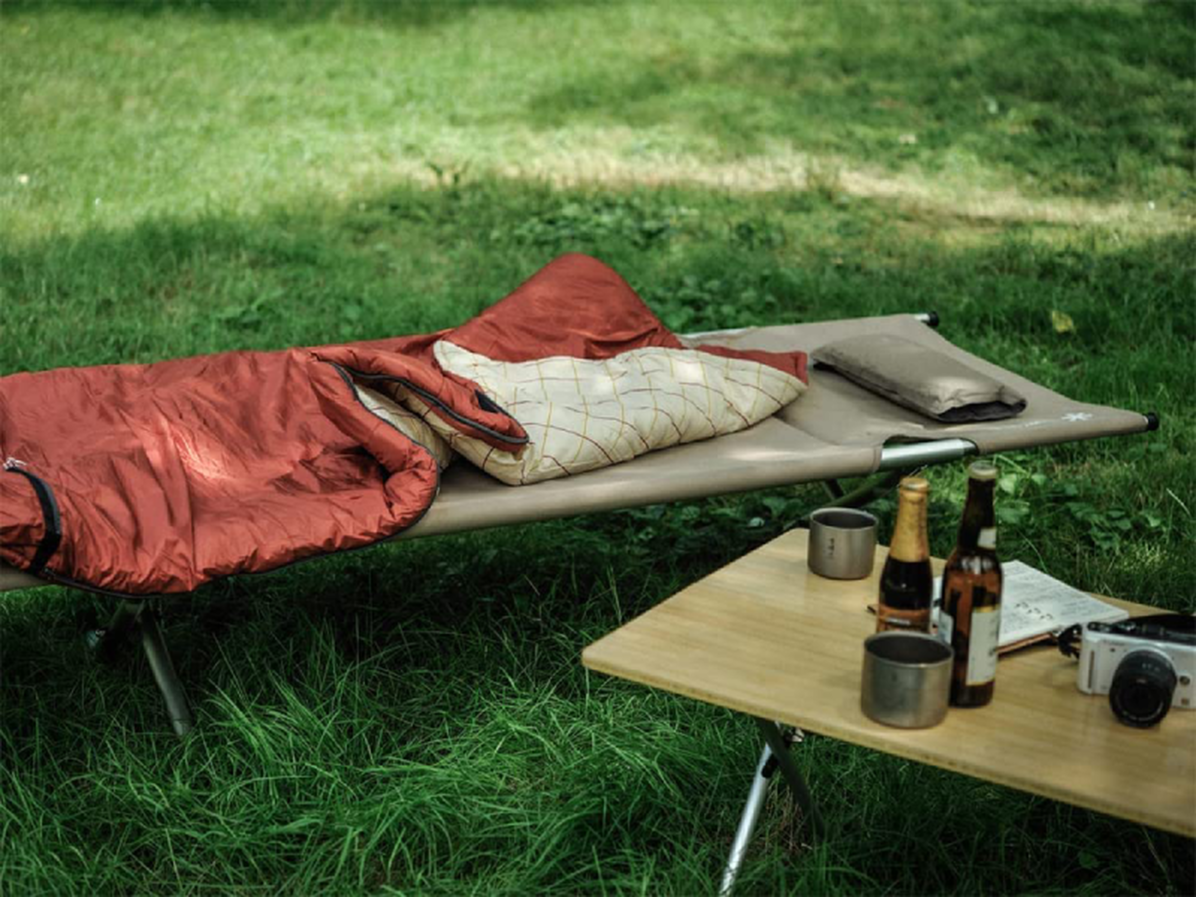 最高の寝心地】スノーピークコット ハイテンションの魅力を解説