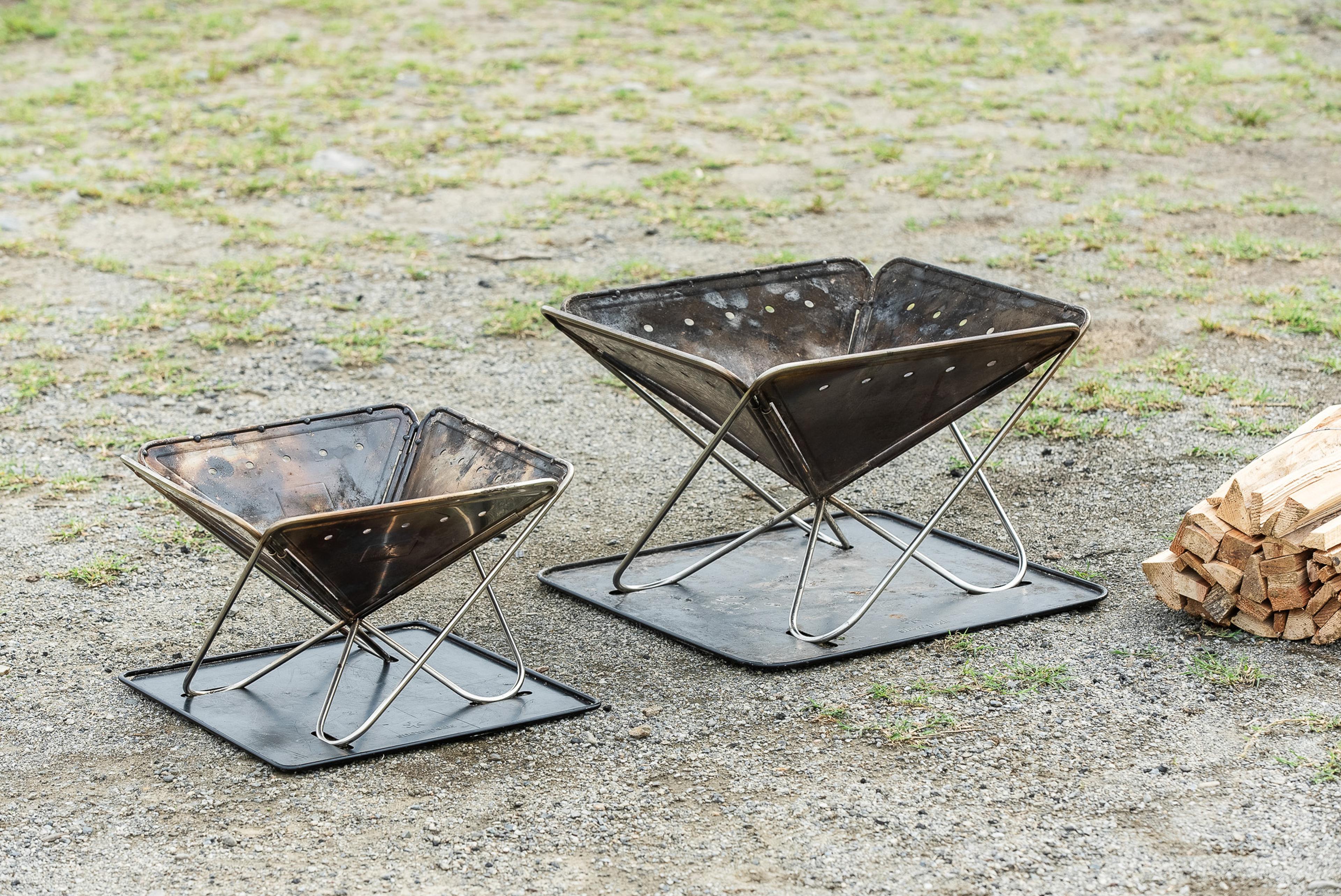 徹底レビュー】スノーピークの「焚火台」！使用感やサイズなどを