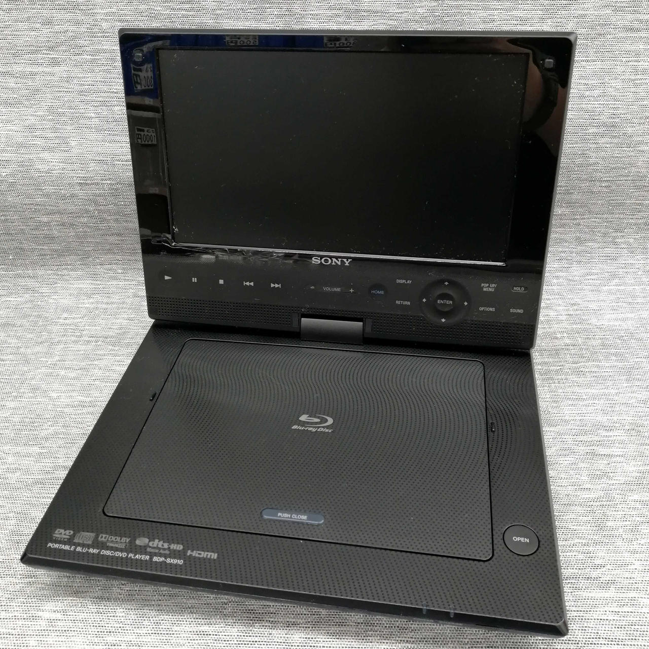 BDP- SX910 ソニー ポータブルブルーレイプレーヤー