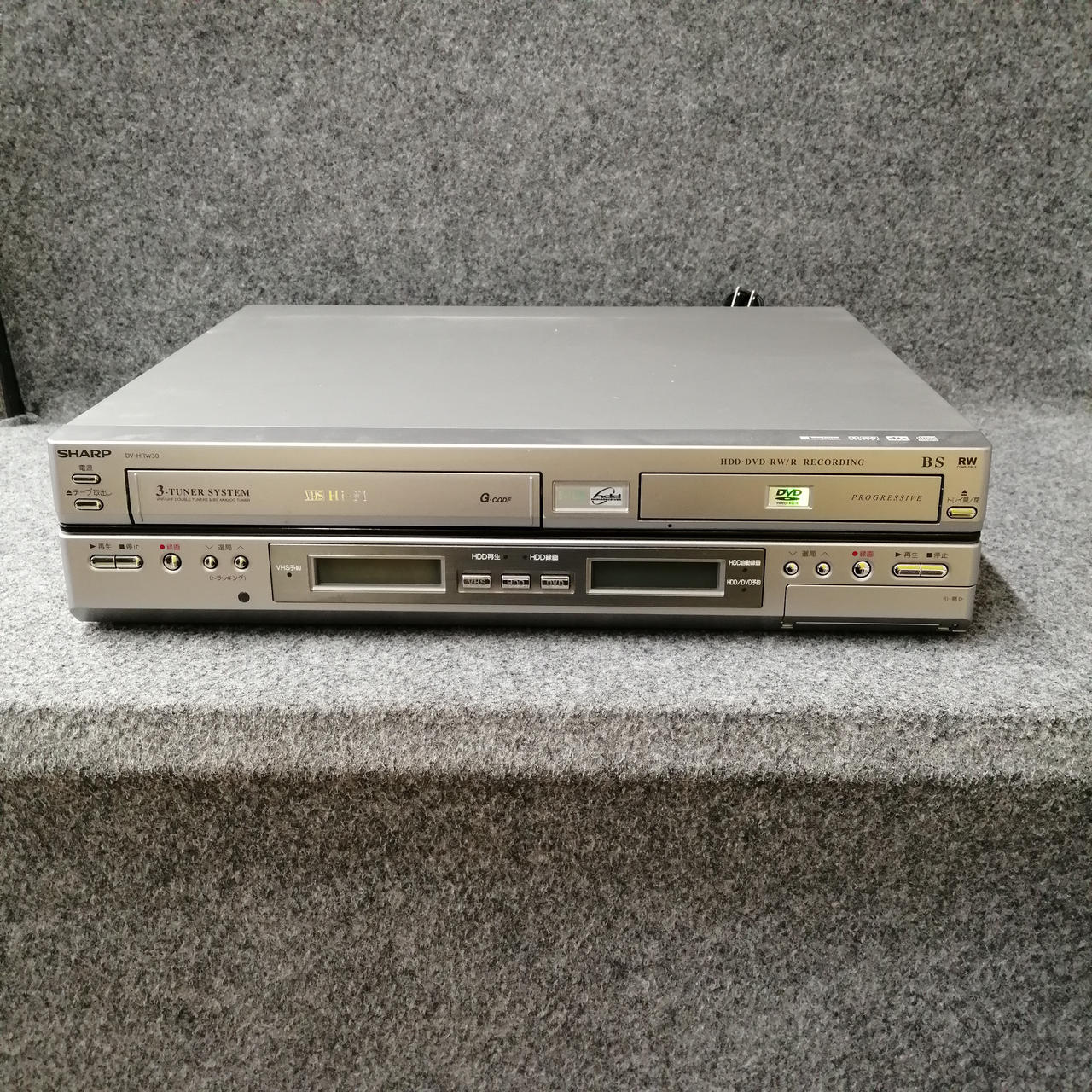 SHARP|【ジャンク】一体型VHSデッキ|【ハードオフ公式通販】オフモール