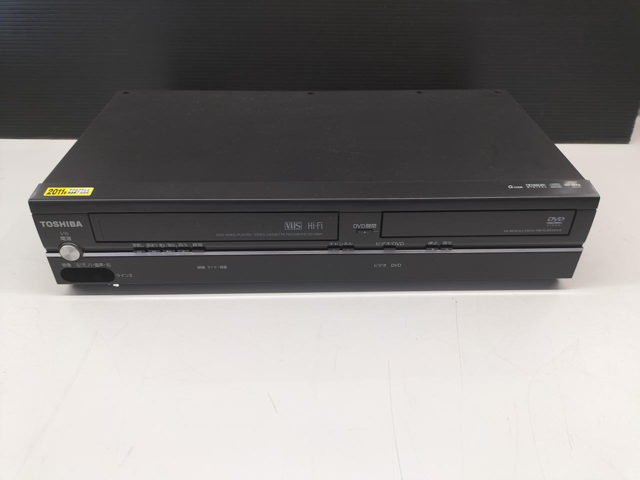 TOSHIBA RD- W300 VHS複合レコーダー 分解メンテナンス済み TOSHIBA RD