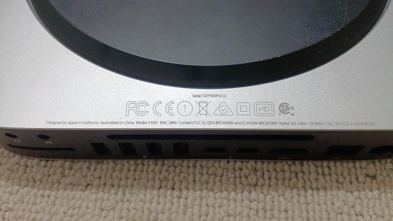 アップルコンピュータジャパン(APPLE)|MAC MINI(LATE 2014)|【ハード