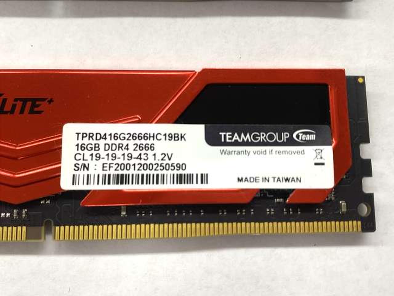 TEAMGROUP|DDR4-2666 16GB 2枚 32GB|【ハードオフ公式通販】オフモール