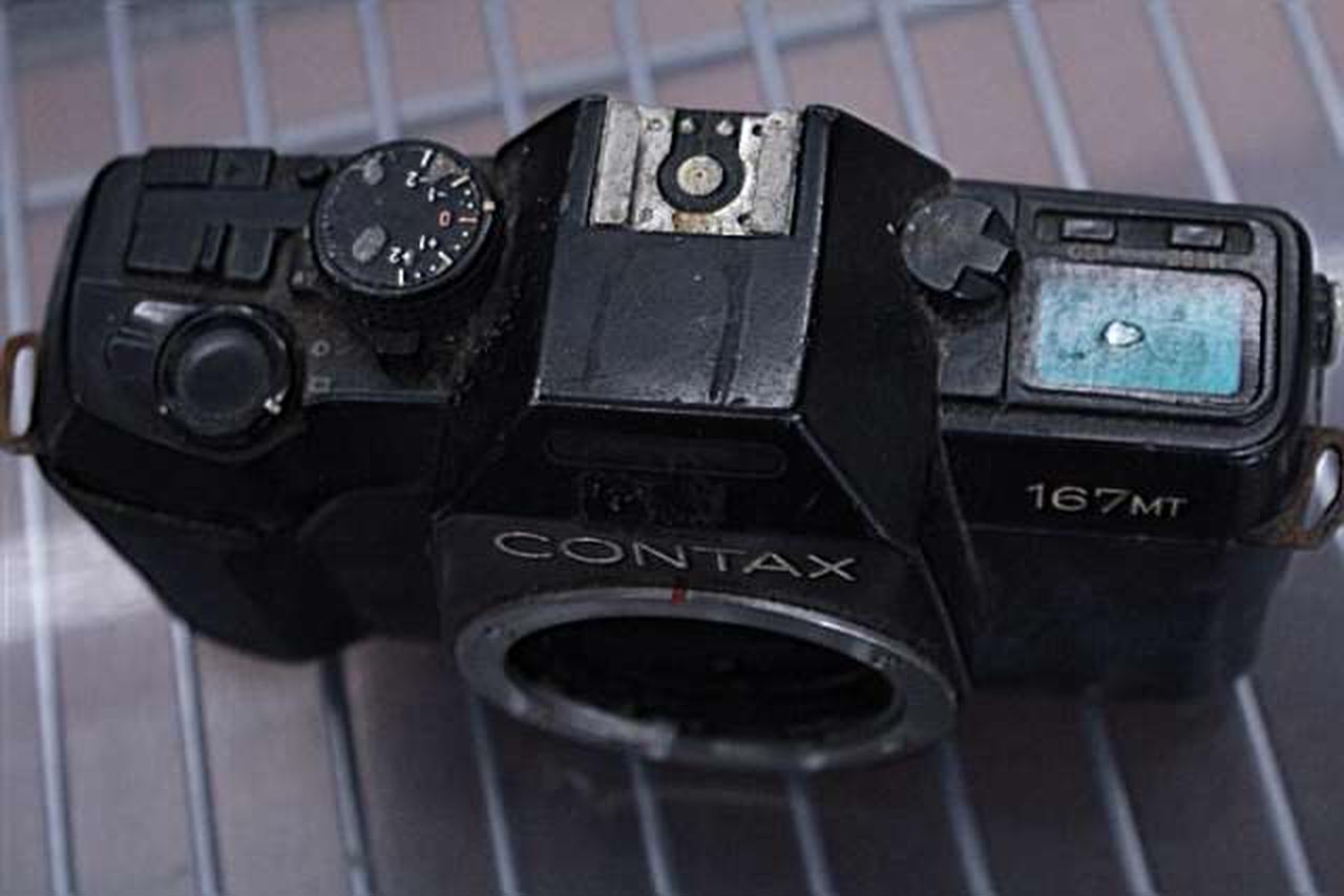 ジャンク品】CONTAX フィルムカメラ シルバー（値下げ交渉可能