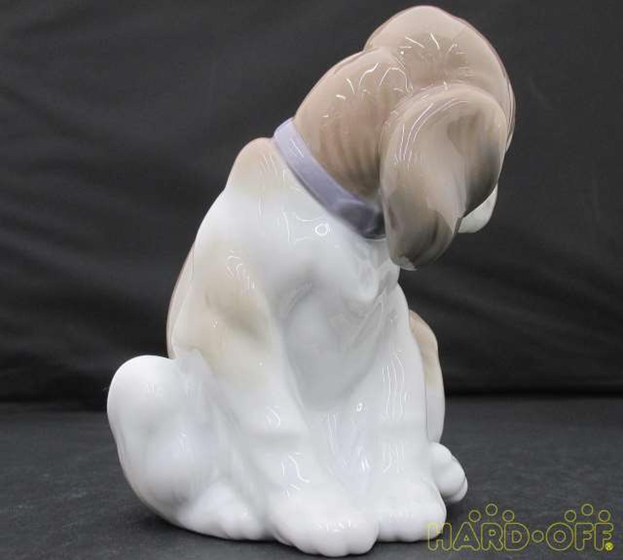 リアドロ リヤドロ(LLADRO)|LLADRO 犬 マイフレンド 6210|【ハードオフ