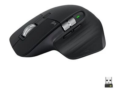 Logitech MX Master 3S Performance Wireless Mouse (Black