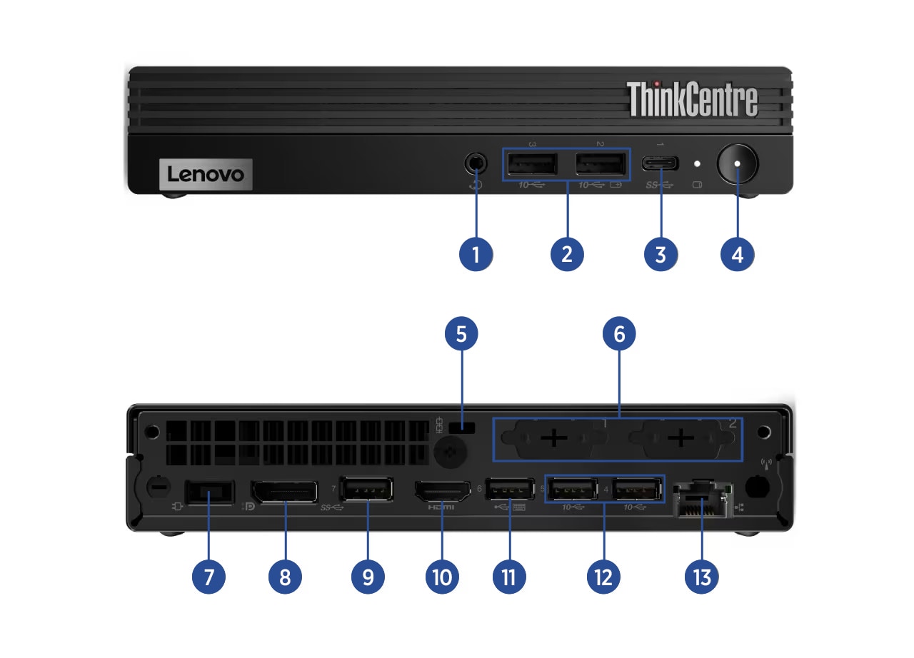 ThinkCentre M70q Tiny Gen 5 (第14世代Intel® Core™) | 超小型の