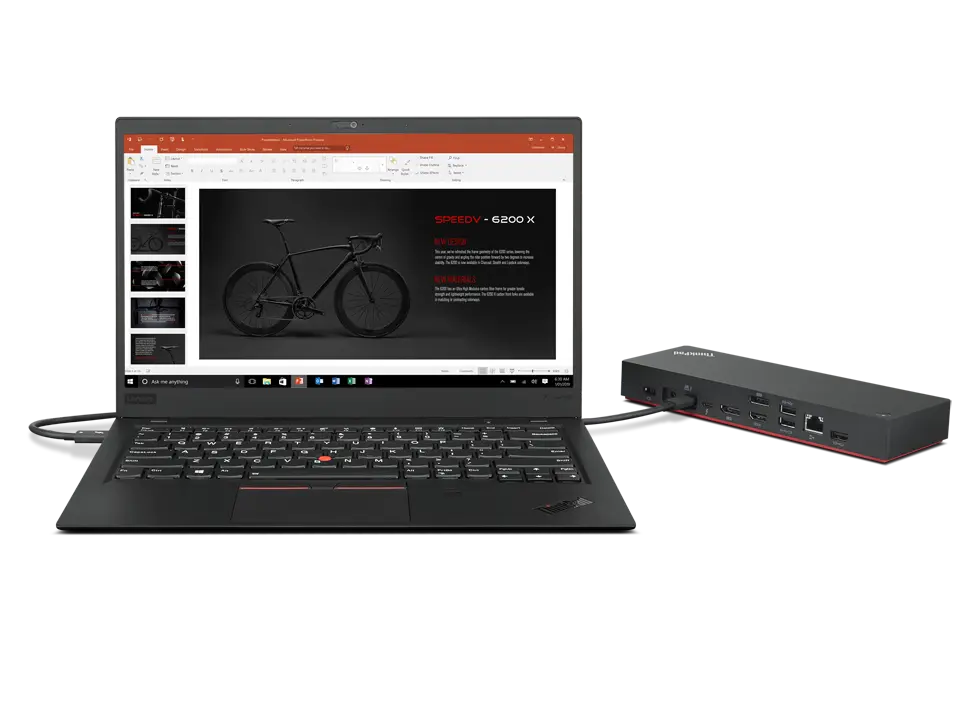 ThinkPad ユニバーサル Thunderbolt 4 ドック | 40B00135JP | レノボ