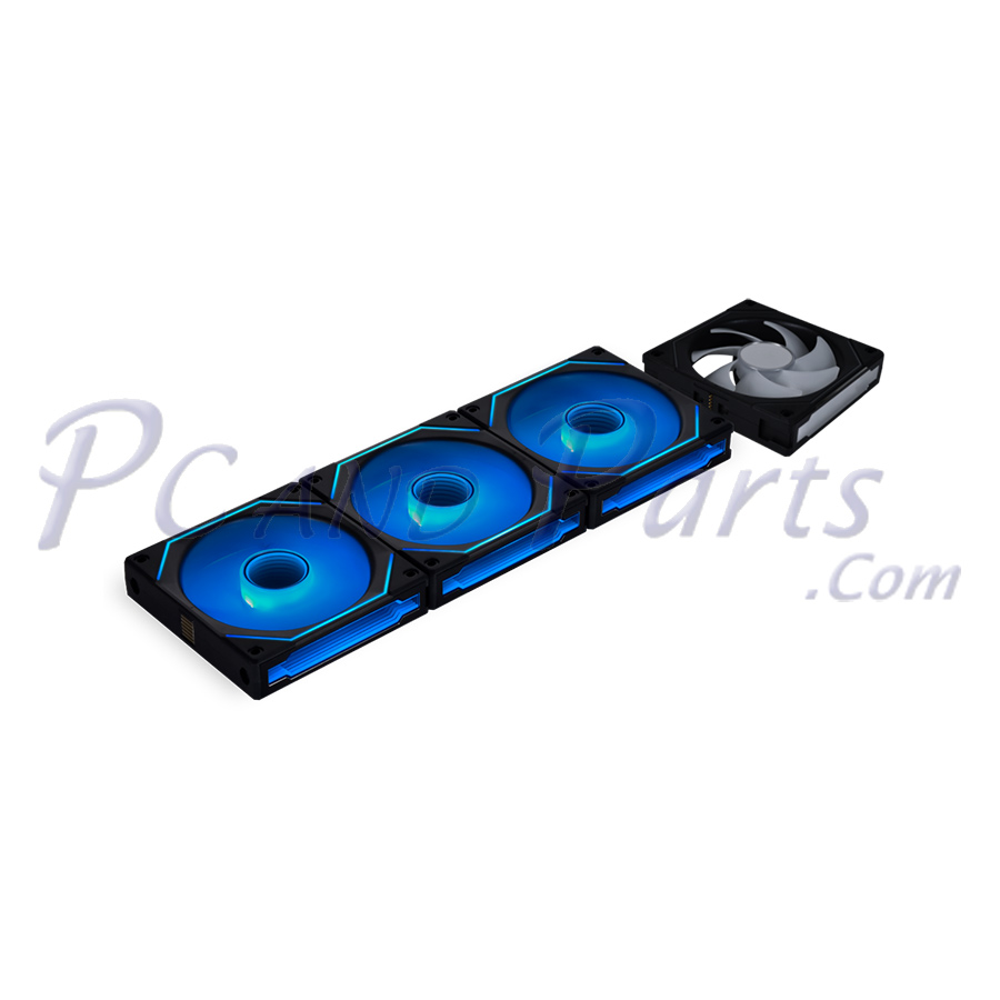 Lian Li UNI FAN SL-Infinity 120-3 Black Triple Pack With Controller |