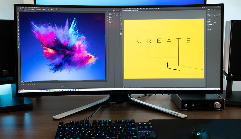 DELL ALIENWARE AW3821DW」の実機レビュー | はじめてゲームPC