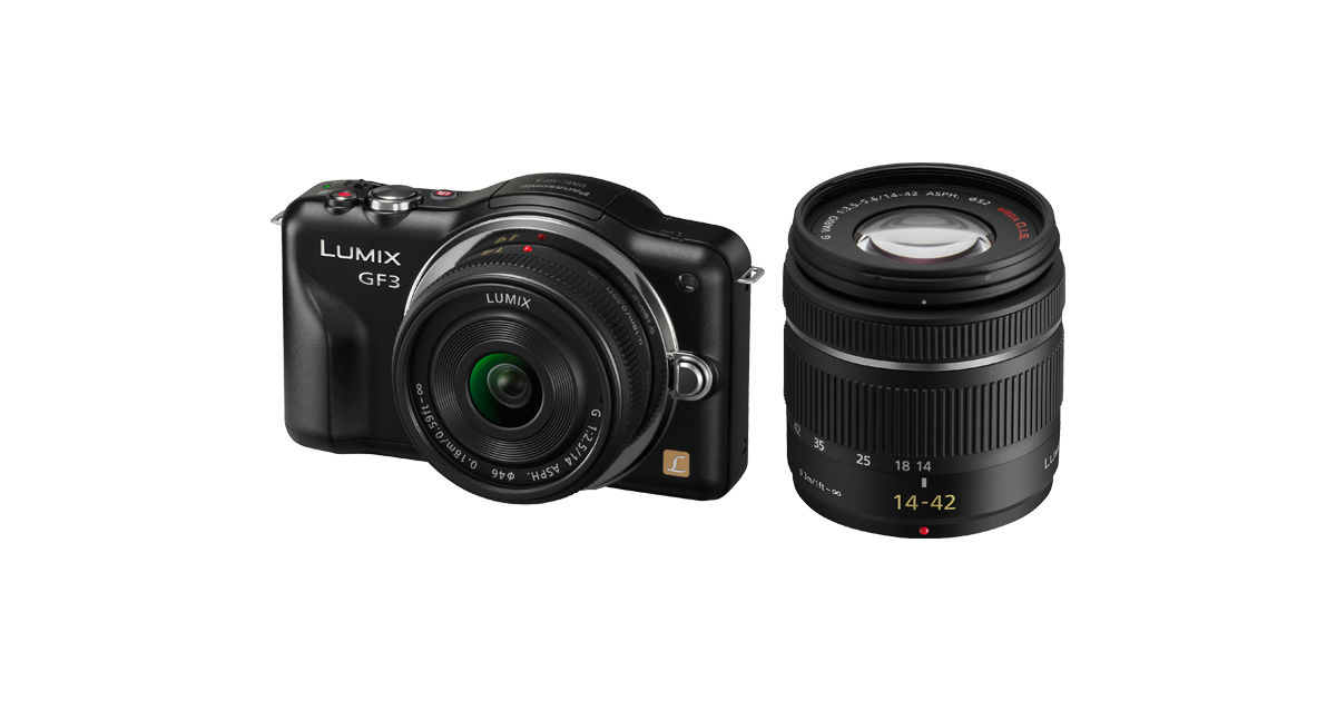 概要 デジタル一眼カメラ/ダブルレンズキット DMC-GF3W | LUMIX