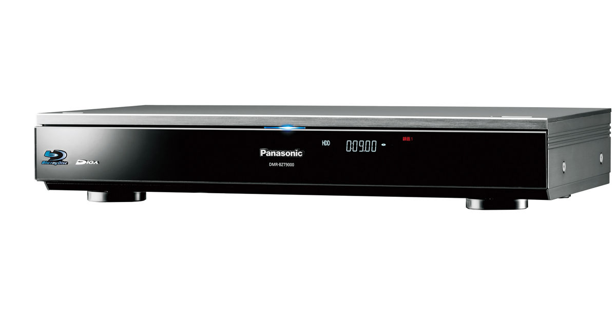 概要 HDD搭載ハイビジョンブルーレイディスクレコーダー DMR-BZT9000