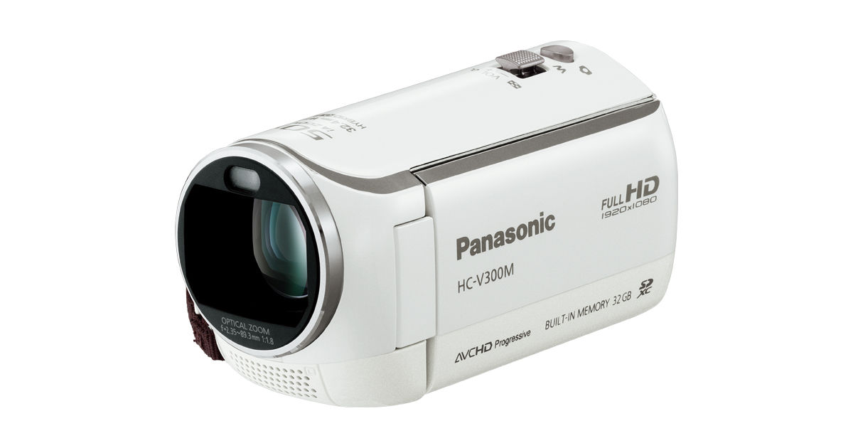 概要 デジタルハイビジョンビデオカメラ HC-V300M | デジタルビデオ