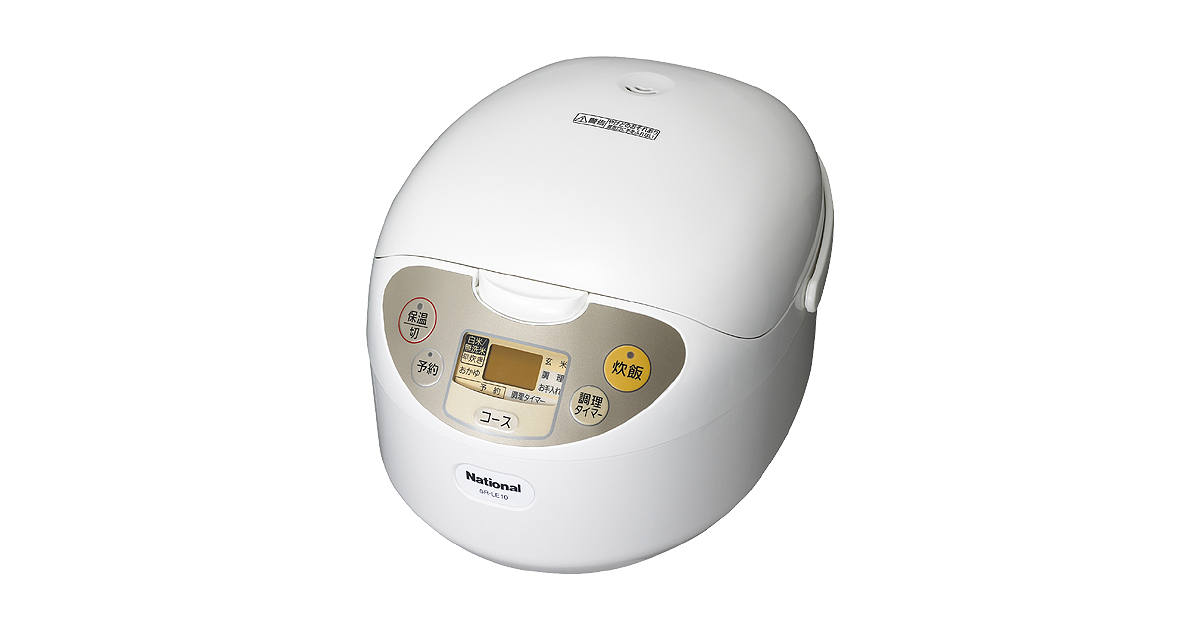 National SR-GC10 ホワイトジャー炊飯器 National SR-GC10 ホワイト