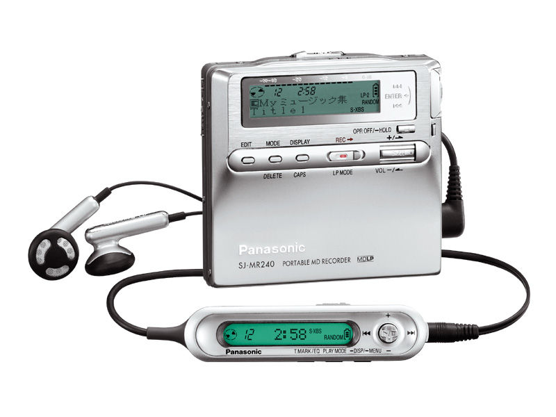 概要 ポータブルMDレコーダー SJ-MR240 | オーディオ | Panasonic