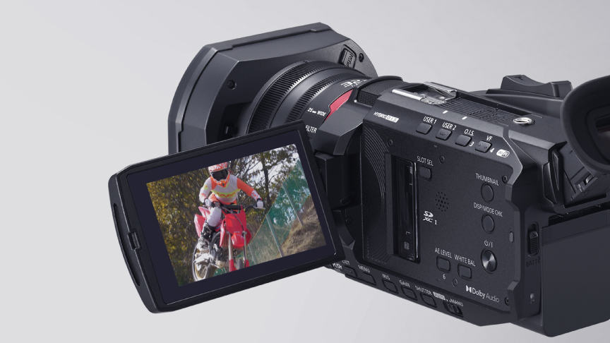 概要 デジタル4Kビデオカメラ HC-X1600 | デジタルビデオカメラ