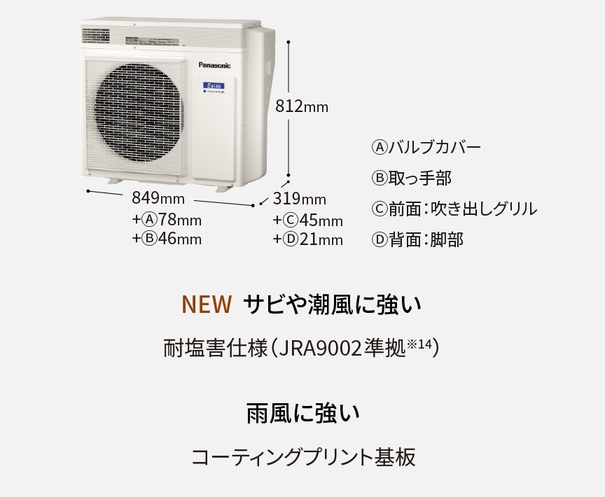 エオリア 2024年モデル LXシリーズ（住宅設備モデル） | 住宅設備用