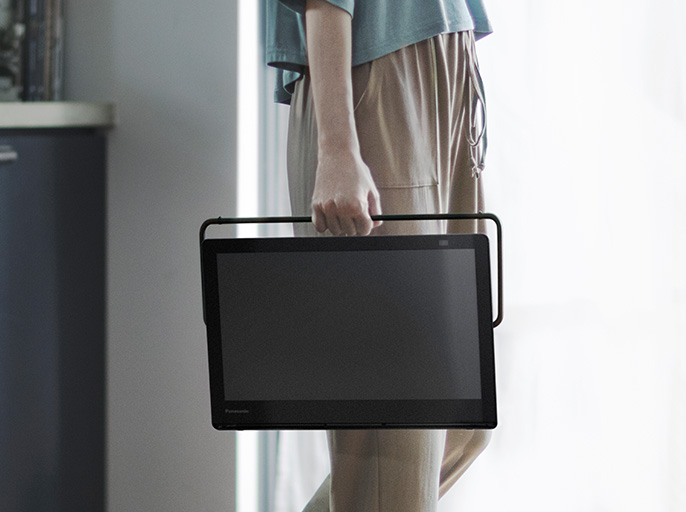 持ち運び | ポータブルテレビ（プライベート・ビエラ） | Panasonic