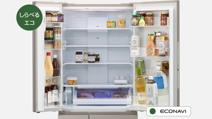 AIエコナビ | 冷蔵庫 | Panasonic