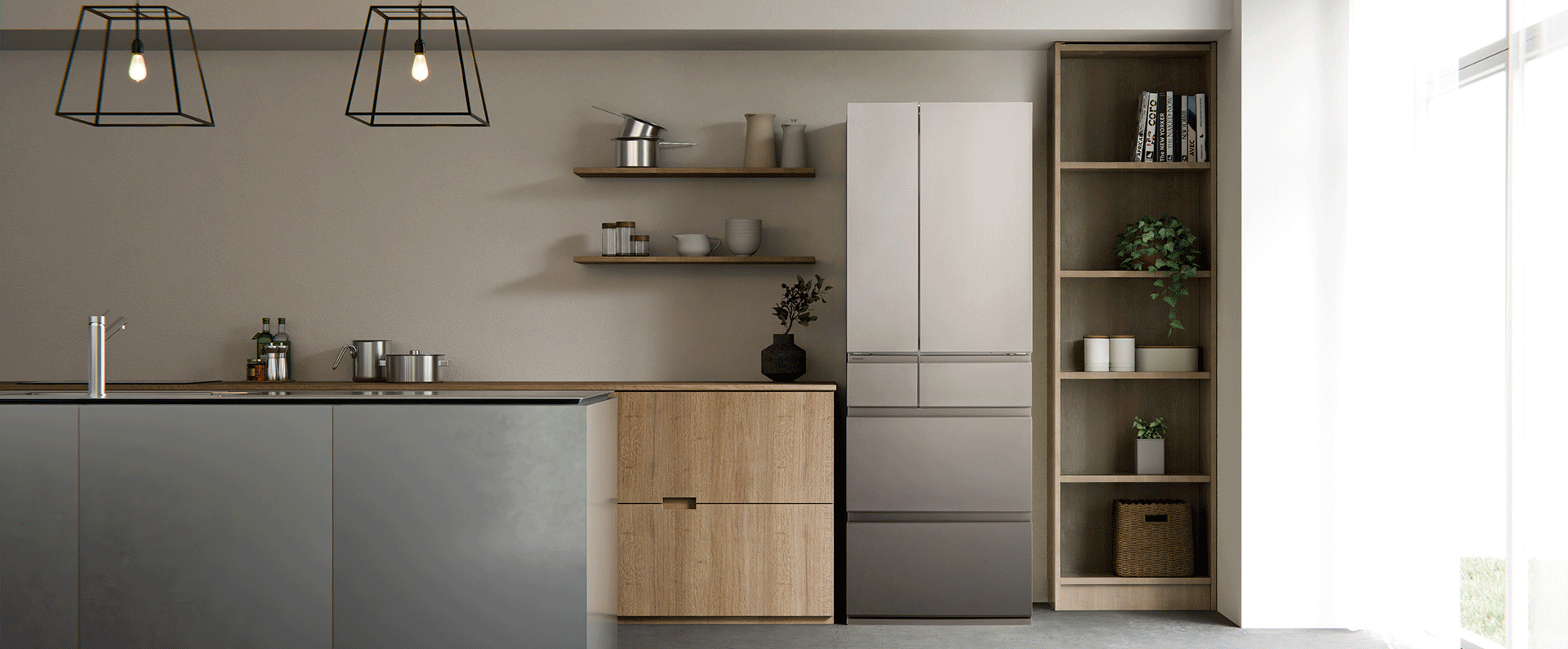 コンパクトBIGシリーズ デザイン | 冷蔵庫 | Panasonic