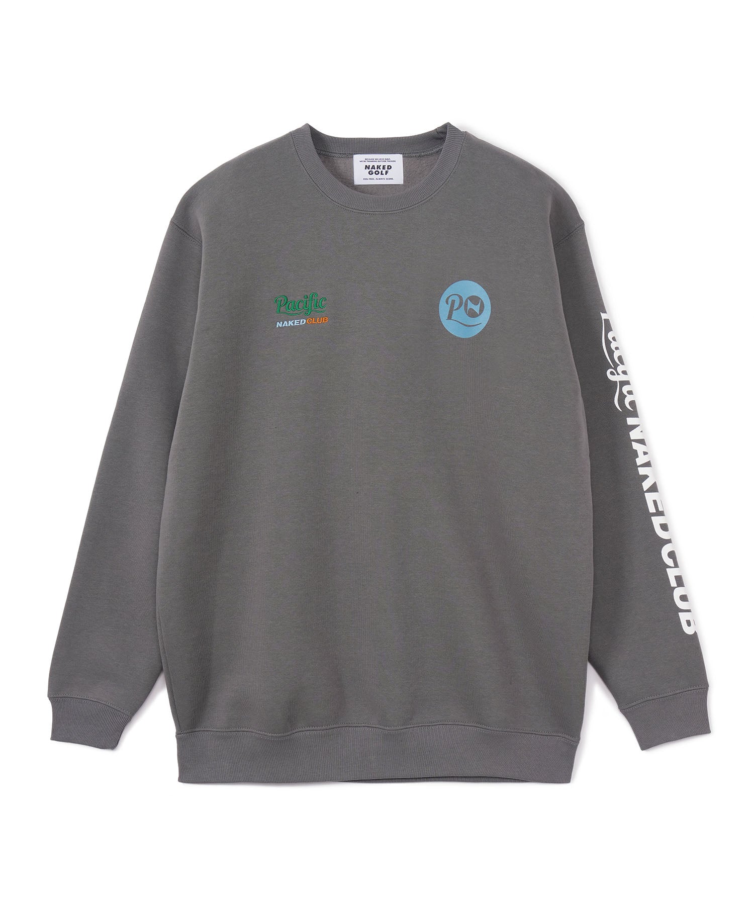 NAKED GOLF×PGC CREW NECK SWEAT – Pacific GOLF CLUB