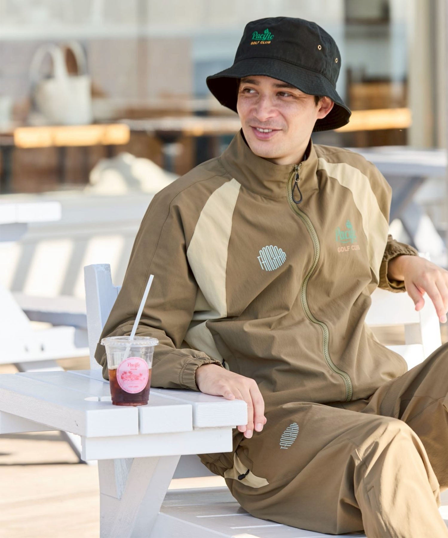 TANGRAM×PGC SET UP - JACKET – Pacific GOLF CLUB