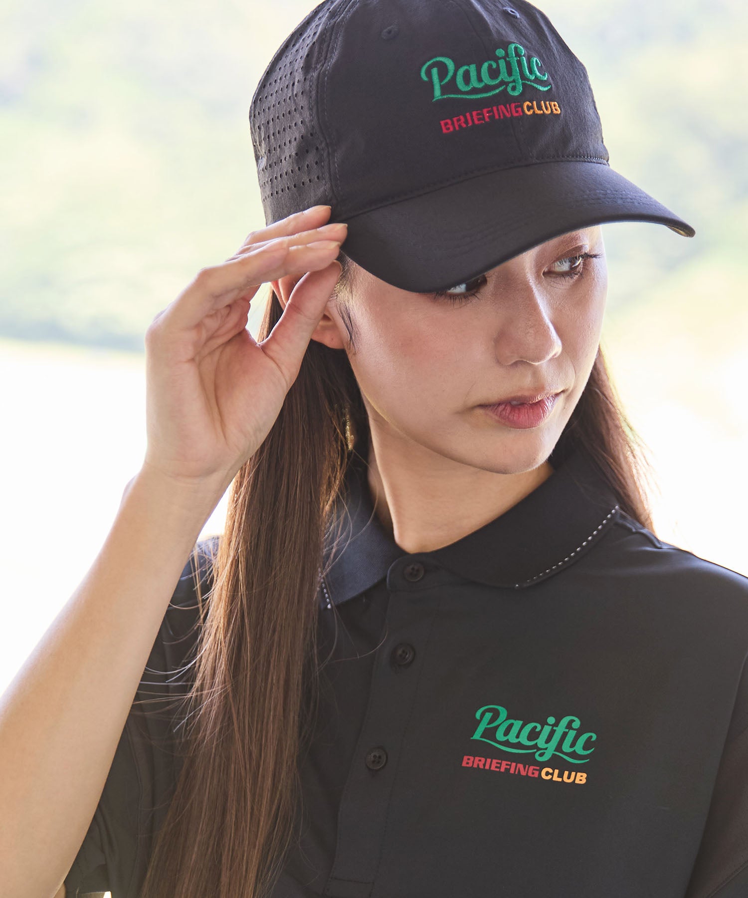 BRIEFING × PGC MS PUNCHING MESH CAP – Pacific GOLF CLUB