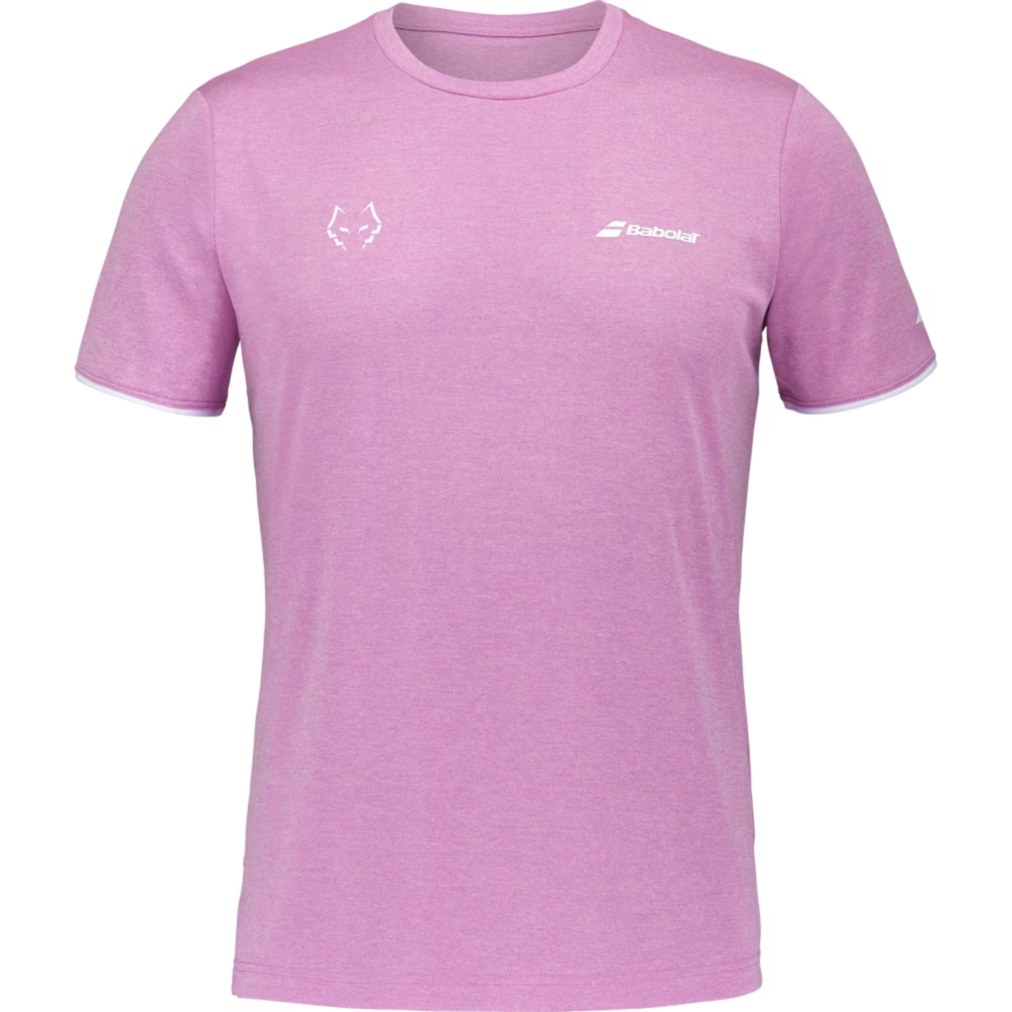 Babolat Crew Neck Tee Juan Lebron Edition - Pink | PadelZone