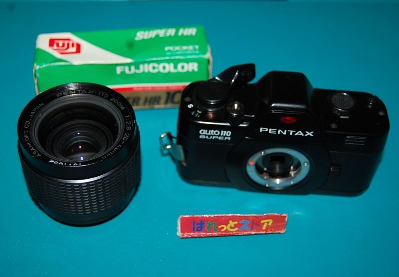 ASAHI PENTAX auto110 super カメラ本体＆ 20-40mm F2.8 ZOOMレンズ