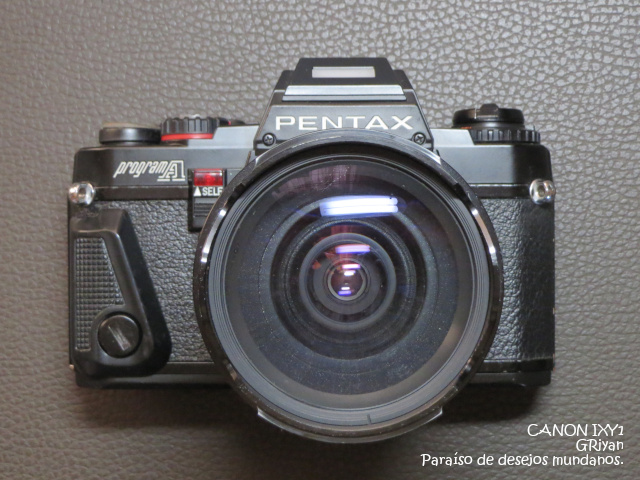 PENTAX PROGRAM A ミラーアップのジャンクカメラをドフの青箱から救出